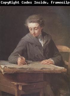 Lepicie, Nicolas Bernard The Young Drafts man (The Painter Carle Vernet,at Age Fourteen) (mk05)